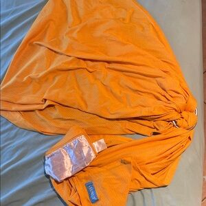 Bright Orange Mesh Ring Sling Carrier